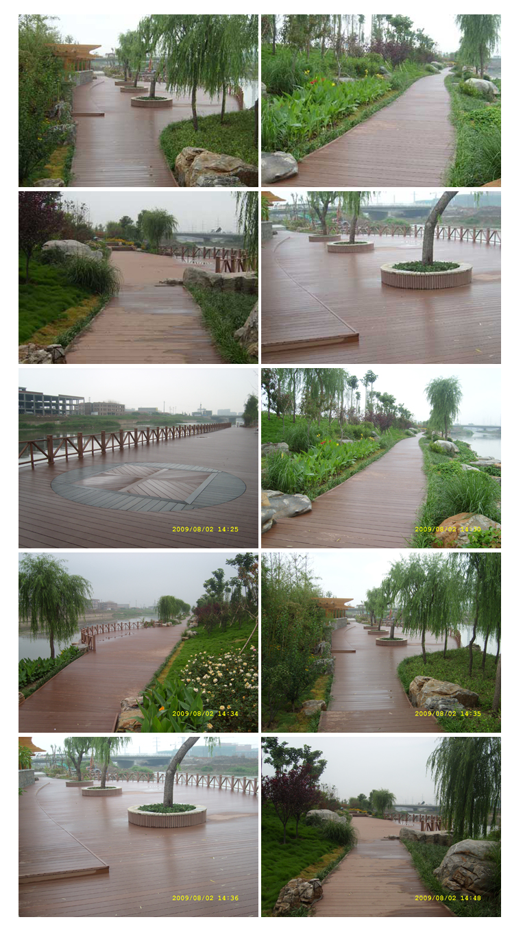 青海小清河木塑地板工程